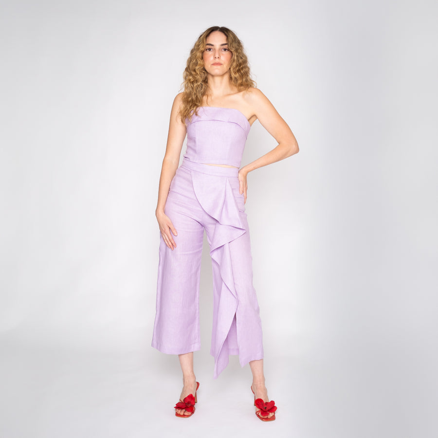 Set Flor Lila